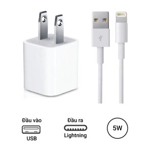 Củ Sạc USB 5W iPhone Chính Hãng